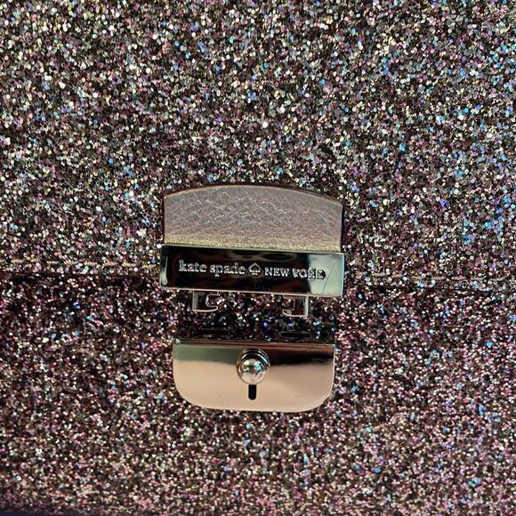 ✨HOST PICK ✨ Kate Spade Pink, Silver and Champagne Sparkly Top Handle Handbag… - Picture 10 of 16